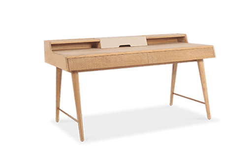 Isla Desk With Top Storage