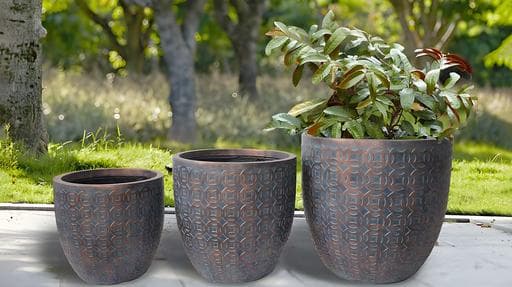 Lupine Round Planter