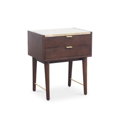 Isla Night Stand With 2 Drawers