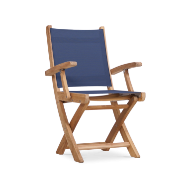 Sailmate Folding Armchair - Navy